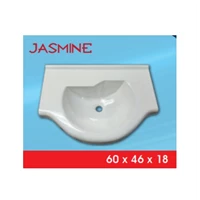 VR Washtafel JASMINE Material Marble Size. 60x46x18