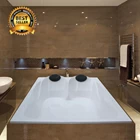 Bathtub Minipool VR AARON Marble Ukuran 170 x 136 x 46 1