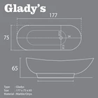 Bathtub Standing Gladys 2