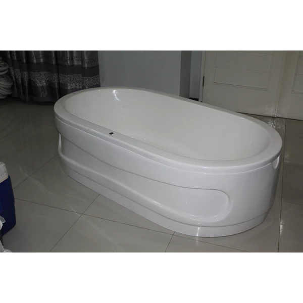 Bathtub Standing VR MORIEN Marble Ukuran 177 x 98 x 50