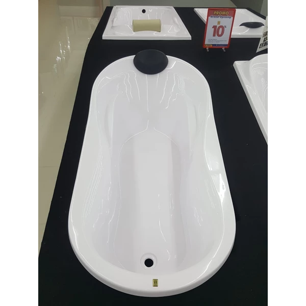 Bathtub Long VR GIANY Marble Ukuran 170 x 79 x 49