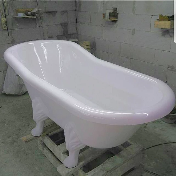 Bathtub Standing VR ROMANCE Marble Ukuran 175 x 77 x 69