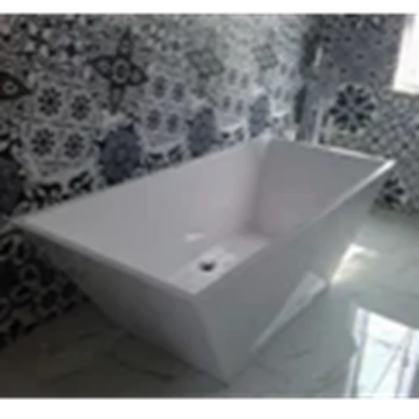 Bathtub Standing VR IVONE Marble Ukuran 169 x 73 x 57